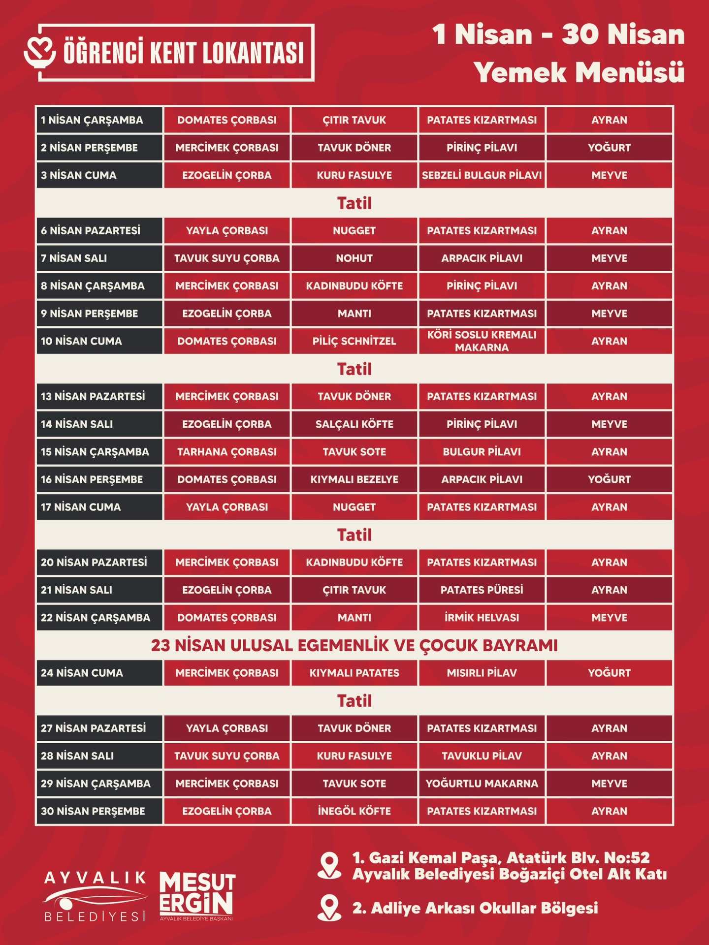 Öğrenci Kent Lokantası